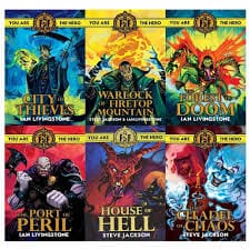 Ian livingstone fighting fantasy series 1 and 2 :6 books collection set: Ian Livingstone, Steve Jackson: 9789123663385: Amazon.com: Books
